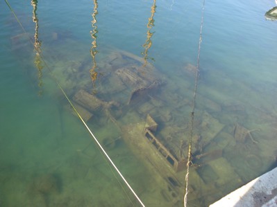 epave de bateau a Zea Marina